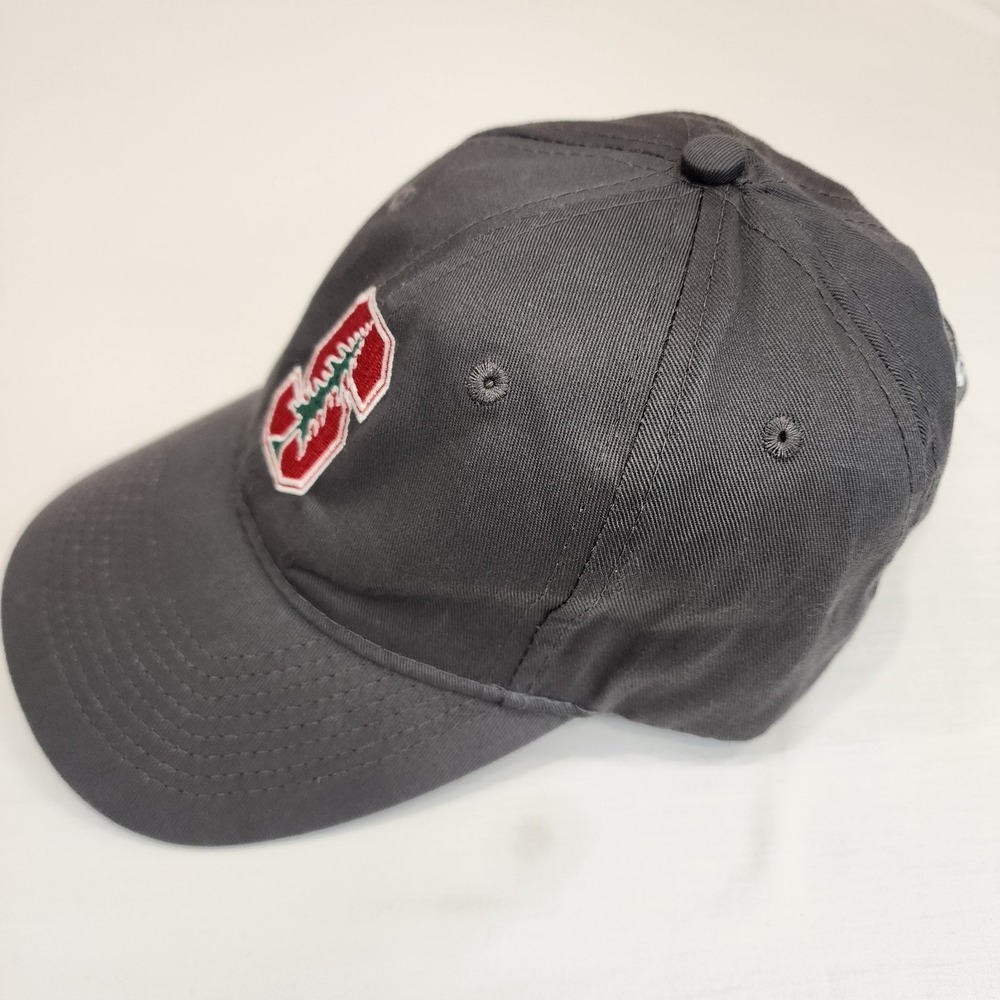 Stanford Tree UB Logo Baseball Cap Hat Adj. Mens Size Cotton Hook & Loop Close - Picture 7 of 9